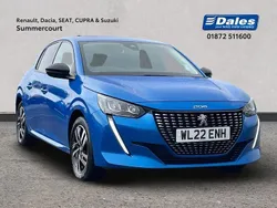 Blue Used 2022 Peugeot 208 Allure Premium Hatchback | £14,250 (A bit pricey)