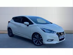 White Used 2021 Nissan Micra Tekna Hatchback | £11,858 (Good price)