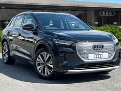 Black New 2025 Audi Q4 e-tron Sport SUV | £40,995 (Good price)