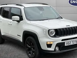 White Used 2022 Jeep Renegade Night Eagle SUV | £15,895 (Fair price)