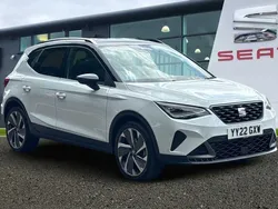 Nevada white Used 2022 Seat Arona FR Sport SUV | £16,847 (Fair price)