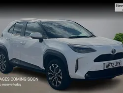 White Used 2023 Toyota Yaris Hybrid Design Hatchback | £19,673 (Expensive)