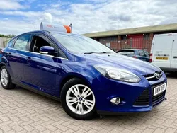 Blue Used 2014 Ford Focus Titanium Hatchback | £3,095 (Fair price)