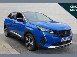 Blue Used 2022 Peugeot 3008 GTi SUV | £17,291 (Fair price)