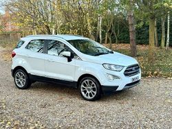 White Used 2019 Ford Ecosport Titanium SUV | £6,795 (Good price)