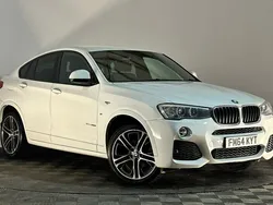 White Used 2015 BMW X4 M Sport SUV | £9,495