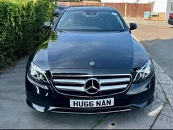 Black Used 2017 Mercedes E220 SE Sedan | £8,995