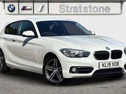 White Used 2019 BMW 118 Sport Line Hatchback | £14,995 (Fair price)
