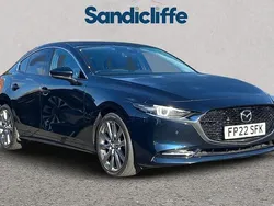 Metallic polymetal grey Used 2022 Mazda 3 Inclusive Sedan | £17,538 (Fair price)