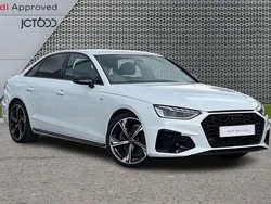 White Used 2024 Audi A4 Black Edition Sedan | £27,988 (A bit pricey)