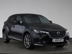 Metallic black Used 2019 Mazda CX-3 Inclusive SUV | £13,390 (Fair price)