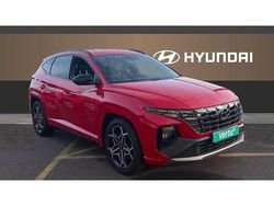Red Used 2022 Hyundai Tucson N Line SUV | £19,237 (Fair price)
