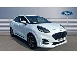 White Used 2020 Ford Puma ST-Line SUV | £13,948 (Fair price)