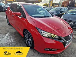 Red Used 2018 Nissan Leaf Tekna Hatchback | £6,795 (A bit pricey)
