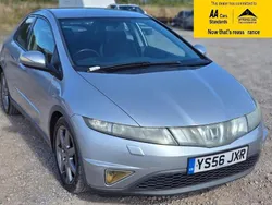 Silver Used 2007 Honda Civic Sport Hatchback | £1,788 (Good price)
