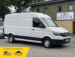 White Used 2018 VW Crafter Trendline Van | £10,490 (Expensive)