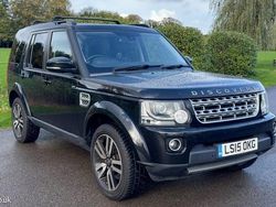 Black Used 2015 Land Rover Discovery 4 HSE Luxury SUV | £18,495 (Fair price)