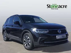 Black Used 2022 VW Tiguan Active SUV | £19,495 (Good price)