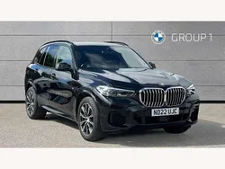 Black Used 2022 BMW X5 M Sport SUV | £42,495 (Good price)