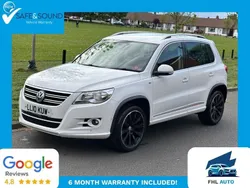 White Used 2010 VW Tiguan R-line SUV | £6,500 (Fair price)