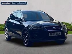 Black Used 2021 Seat Arona FR SUV | £12,609 (Fair price)