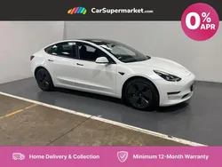 White Used 2021 Tesla Model 3 Long Range AWD Sedan | £27,697