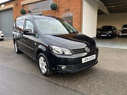 Black Used 2014 VW Caddy Maxi Life MPV | £13,493