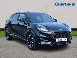 Black Used 2024 Ford Puma ST-Line X Hatchback | £22,999 (A bit pricey)