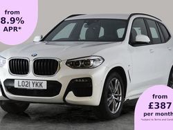 White Used 2021 BMW X3 M Sport SUV | £26,248 (Super price)