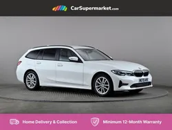 White Used 2020 BMW 320e Estate | £20,197