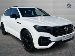 White Used 2023 VW Touareg Black Edition SUV | £49,190 (Fair price)