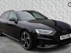 Black Used 2023 Audi A4 Black Edition Estate | £30,850 (Expensive)