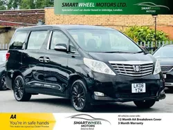 Black Used 2024 Toyota Alphard MPV | £7,540