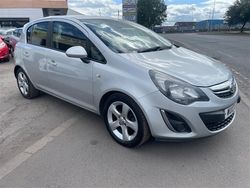 Silver Used 2013 Vauxhall Corsa Hatchback | £2,395 (Good price)