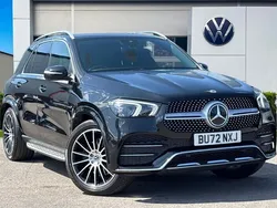 Black Used 2022 Mercedes GLE400 AMG line SUV | £42,989 (Fair price)