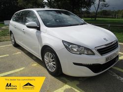 White Used 2015 Peugeot 308 Access | £3,990 (Fair price)