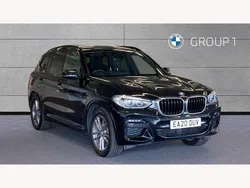 Black Used 2020 BMW X3 M Sport SUV | £21,950 (Good price)
