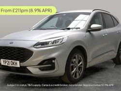 Silver Used 2021 Ford Kuga ST-Line SUV | £15,422 (Good price)