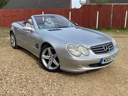 Silver Used 2005 Mercedes SL350 Cabriolet | £3,599 (Expensive)