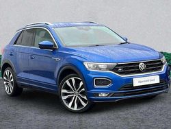 Blue Used 2021 VW T-Roc R-line SUV | £19,995 (Fair price)