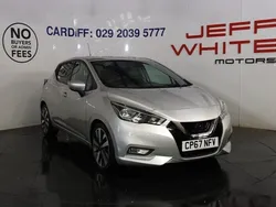 Silver Used 2018 Nissan Micra Tekna Hatchback | £8,488 (Fair price)