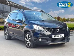 Black Used 2017 Peugeot 2008 GT-line SUV | £6,990 (Fair price)
