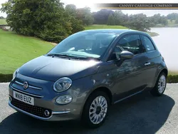 Grey Used 2018 Fiat 500 Lounge Hatchback | £8,000 (Fair price)