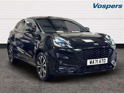Black Used 2021 Ford Puma Gen-E ST-Line SUV | £15,200 (Fair price)