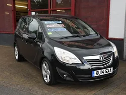 Black Used 2014 Vauxhall Meriva MPV | £4,395 (Fair price)