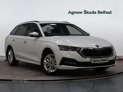 White Used 2021 Skoda Octavia SE Technology Estate | £14,990 (Good price)