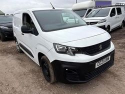 White Used 2021 Peugeot Partner Van | £4,495