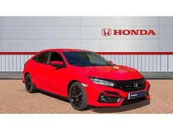 Red Used 2021 Honda Civic Sport Hatchback | £18,699 (Fair price)