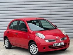 Red Used 2009 Nissan Micra Visia Hatchback | £695 (Good price)