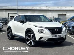 White Used 2022 Nissan Juke Tekna SUV | £18,742 (Fair price)